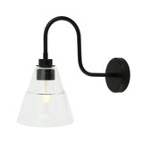 Kairi Swan Neck Wall Light - Matte Black