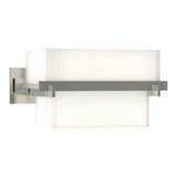 Kakomi Vanity Light 2 Light in Sterling by Hubbardton Forge