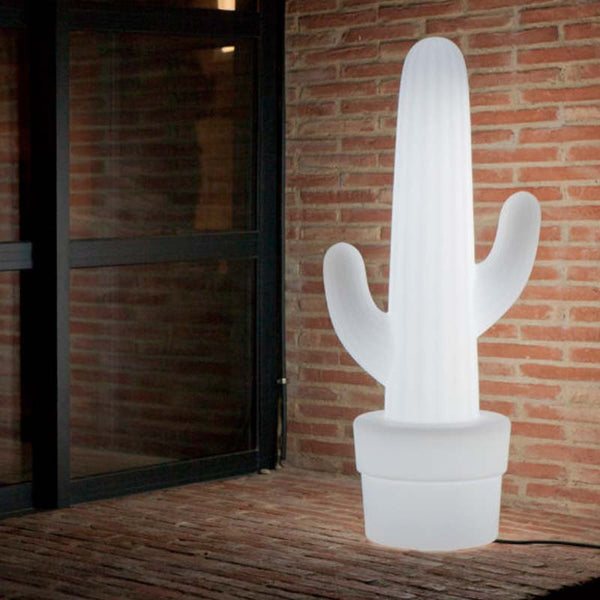 Kaktus Floor Lamp White By New Garden Lifestyle View