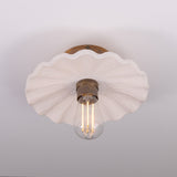 Kapok Ceiling Light - Antique Brass