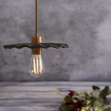 Kapok Pendant - Antique Brass