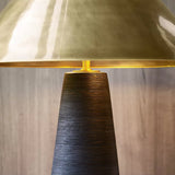 Karam Table Lamp Large Natural Brass By Visual Comfort Modern - Detailed View2