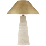 Karam Table Lamp Medium Cream By Visual Comfort Modern 