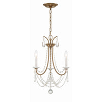 Karrington Chandelier 14" Aged Brass