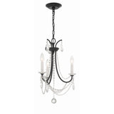 Karrington Chandelier 14" Matte Black
