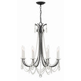 Karrington Chandelier 26" Matte Black