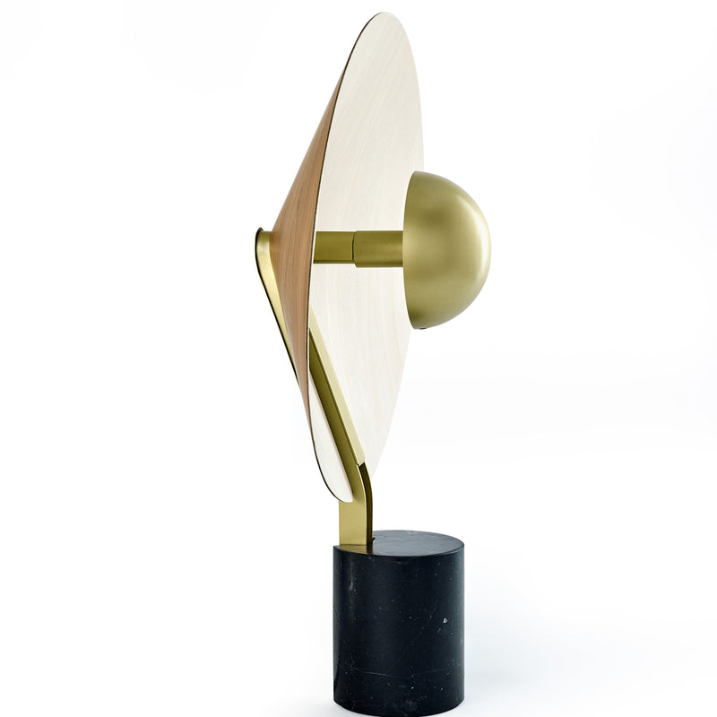 Kasa Table Lamp By LZF, Finish: Gold Metal