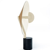 Kasa Table Lamp By LZF, Finish: Matte Nickel Metal