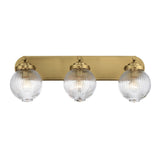 Kasbah Bath Vanity Light Satin Brass by Maxim Lighting