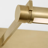 Katan Picture Light 17 Inch Hand Rubbed Antique Brass By Visual Comfort Modern - Detailed View2