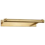 Katan Picture Light 17 Inch Hand Rubbed Antique Brass By Visual Comfort Modern - Side View