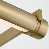 Katan Picture Light 24 Inch Hand Rubbed Antique Brass By Visual Comfort Modern  - Detailed View2
