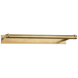 Katan Picture Light 24 Inch Hand Rubbed Antique Brass By Visual Comfort Modern  - Side View