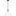 Kate Cone Pendant — 16", Clear, Midnight Black
