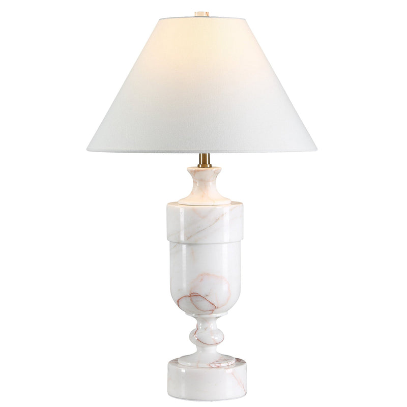 Katin Table Lamp Natural White By Renwil Main View 1