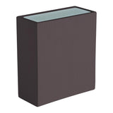 Katrine Ceramic Wall Light by Geo Contemporary - Brown ceramic
