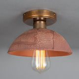 Kauri Ceiling Light - Antique Brass
