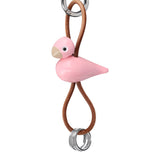 Kay Bojesen Bird Keychain - Silver/Rose