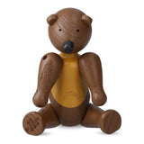Kay Bojesen Liliput Bear, Oak/Maple - Dark Brown