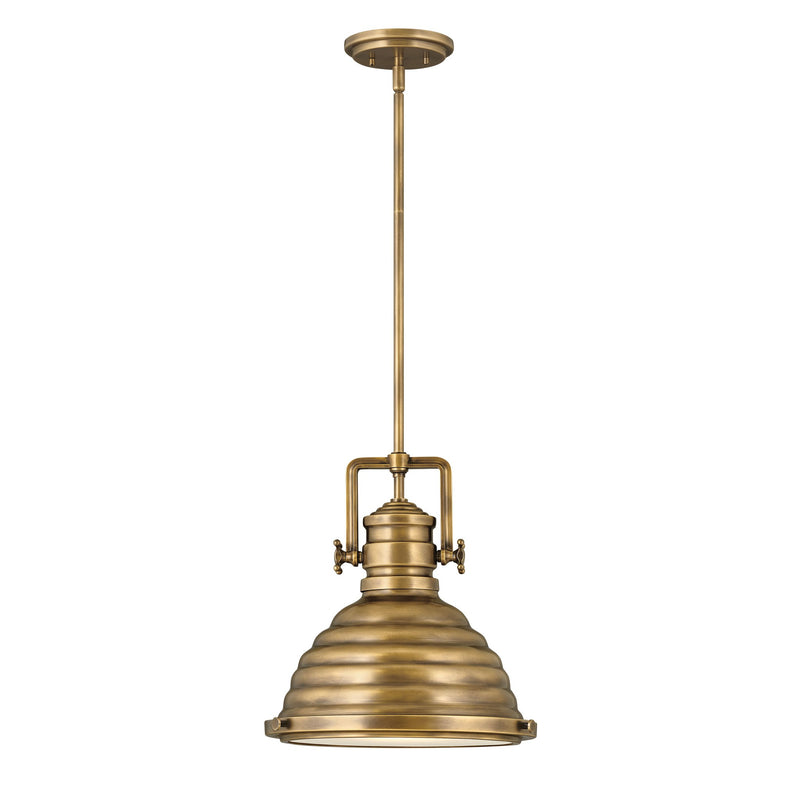 Keating Medium Pendant - Heritage Brass - by Hinkley