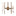 Keenan Two-Tier Chandelier 28'' Vibrant Gold