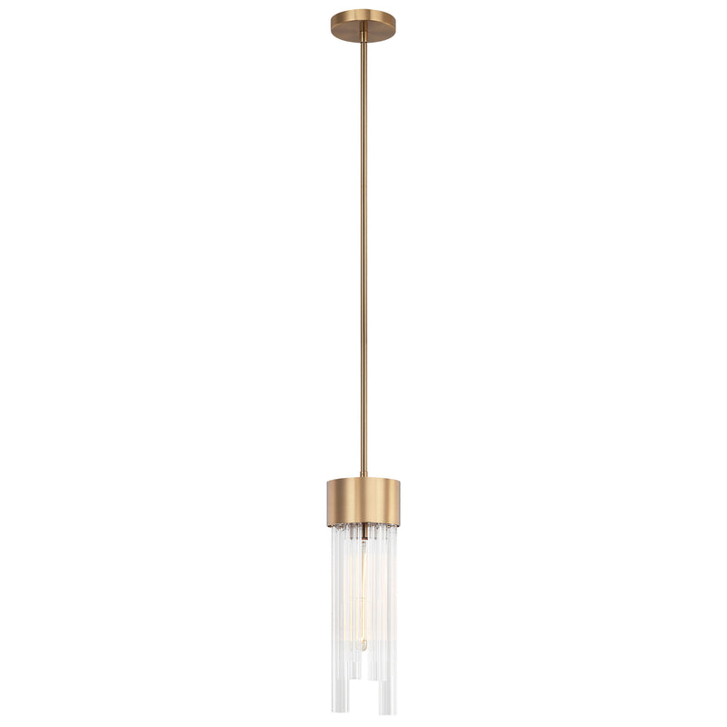 Kellan Pendant Light Aged Gold Brass Small By Matteo