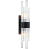 Kellan Vanity Light Medium Matte Black By Matteo