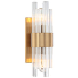 Kellan Vanity Light Small Aged Gold Brass By Matteo