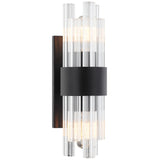 Kellan Vanity Light Small Matte Black By Matteo