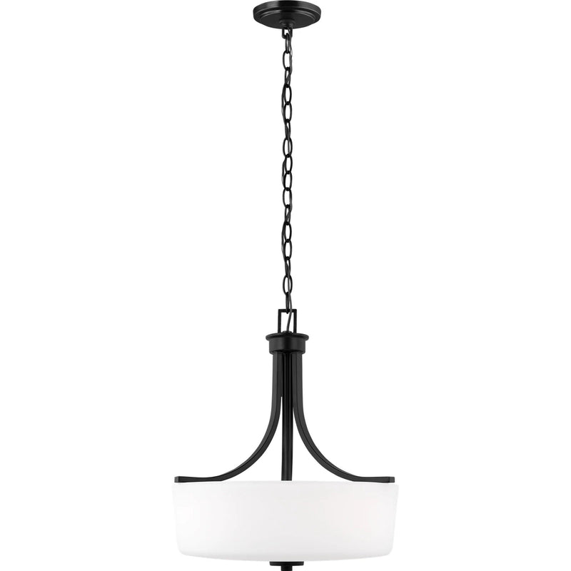Kemal Canfield Pendant — Midnight Black