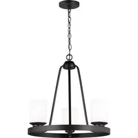 Kemal Chandelier — 18.63 Inch, Midnight Black