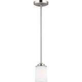 Kemal Pendant — Brushed Nickel