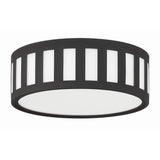 Kendal Flush Mount 14" Black Forged
