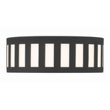 Kendal Flush Mount 14" Black Forged
