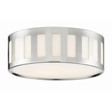 Kendal Flush Mount 14" Polished Nickel