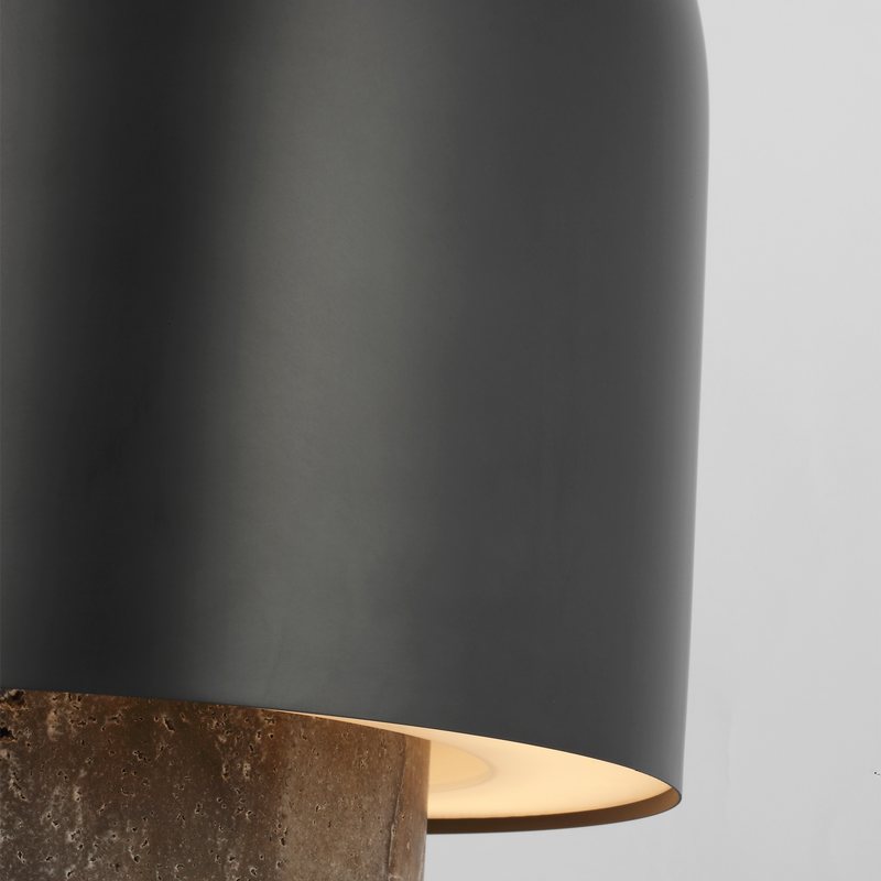 Kennett Small Table Lamp Black Bronze By Visual Comfort Modern Detailed View