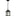 Kent Outdoor Pendant — 6.5 Inch, Oxford Bronze with Clear Seeded Glass