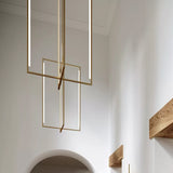 Kenway Pendant Large Natural Brass By Visual Comfort Lifestyle View 3