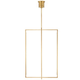 Kenway Pendant Large Natural Brass By Visual Comfort Main View 3
