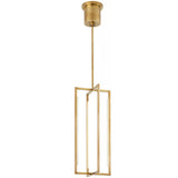 Kenway Pendant Medium Natural Brass By Visual Comfort Main View 2
