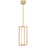 Kenway Pendant Small Natural Brass By Visual Comfort Main View 1