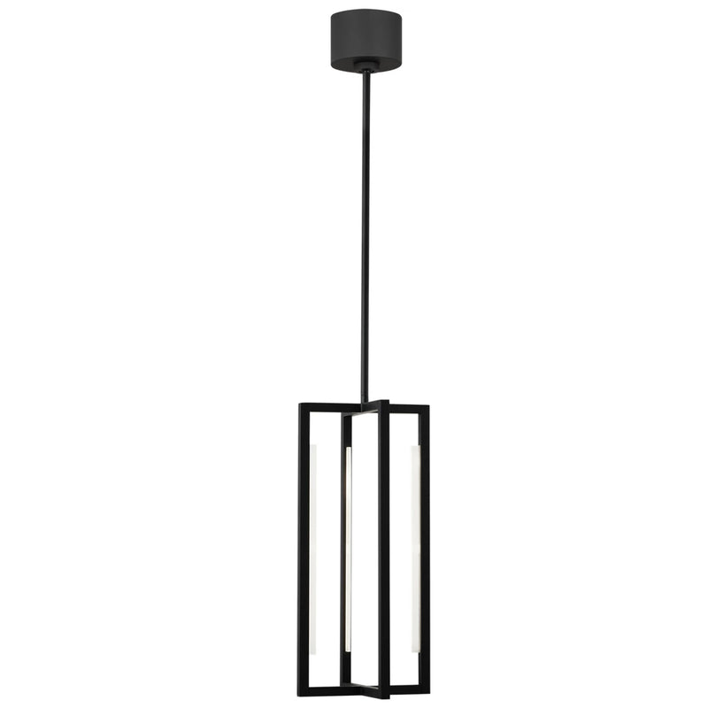 Kenway Pendant Small Nightshade Black By Visual Comfort Main View 1