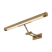 Kenya Rechargeable Picture Light - Patina Brass