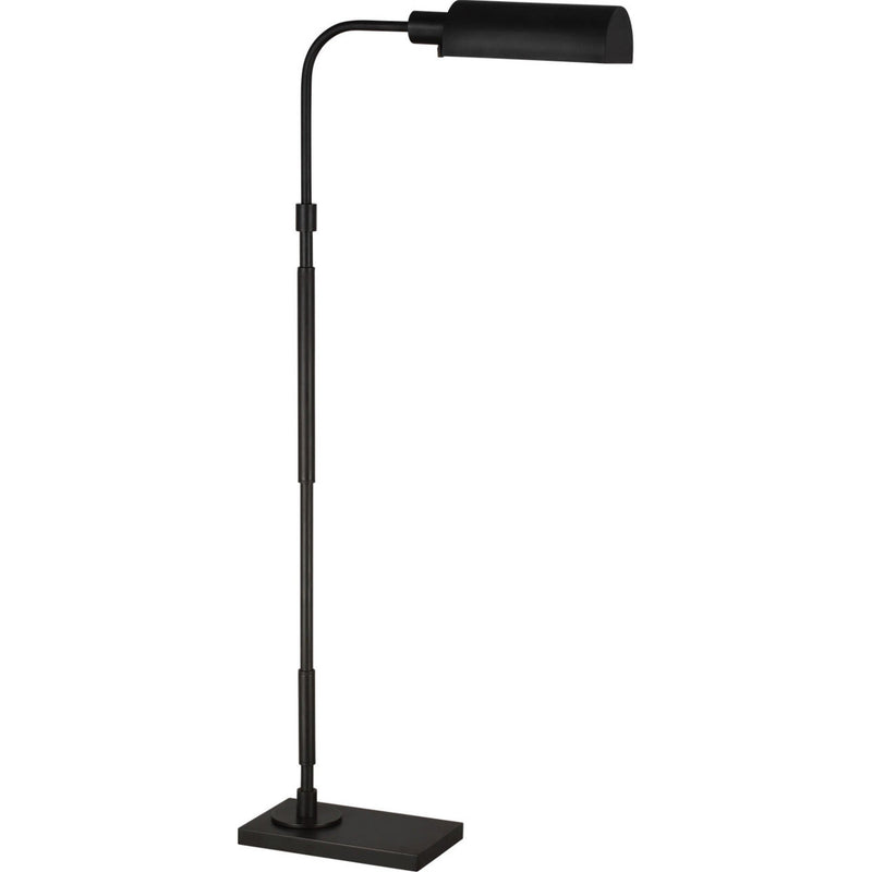 Kenyon Task Floor Lamp — 20 5/8", Aged Iron