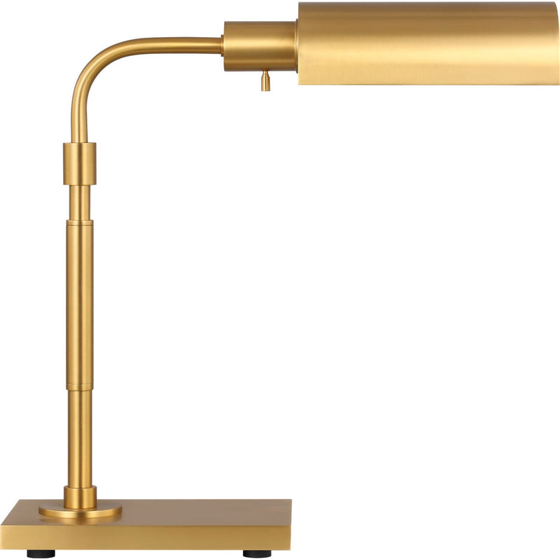 Kenyon Task Table Lamp — 19 1/8", Burnished Brass