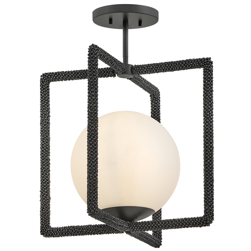 Keona Medium Convertible Semi-Flush Mount Painted Black Oxide By Hinkley