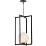 Keona Pendant Light Painted Black Oxide By Hinkley - Side View3