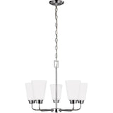 Kerrville Chandelier — 20.38 Inch, Chrome