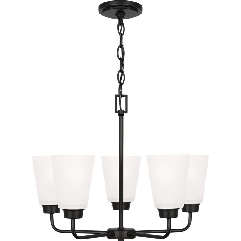 Kerrville Chandelier — 20.38 Inch, Midnight Black