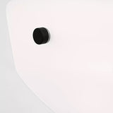 Kerrville Flush Mount Midnight Black By Generation Lighting - Detailed View2